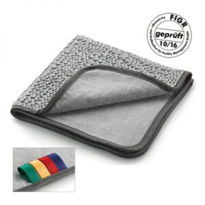 MEGA Clean Silbergrau mikrofiberduk 38 x 38 cm
